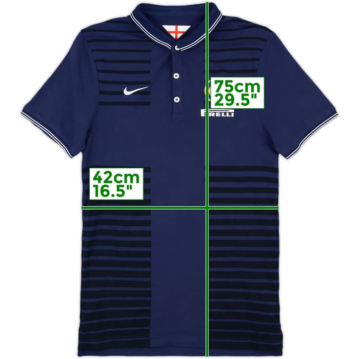 2014-15 Inter Milan Nike Polo Shirt - 9/10 - (S)