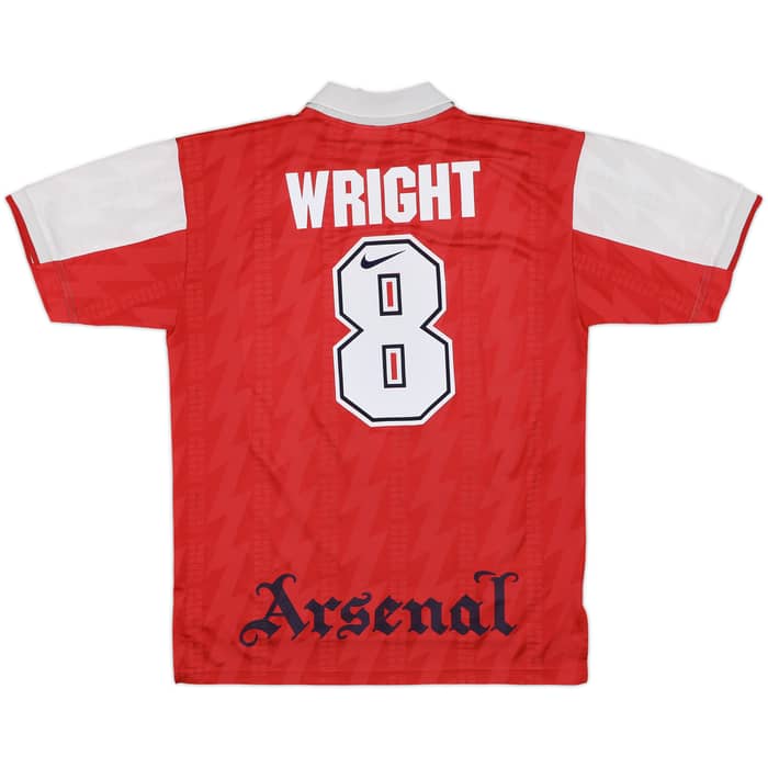 1994-96 Arsenal Home Shirt Wright #8 - 7/10 - (L)