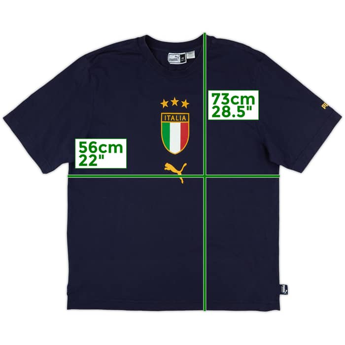 2006-07 Italy Puma Cotton Tee - 6/10 - (XL)