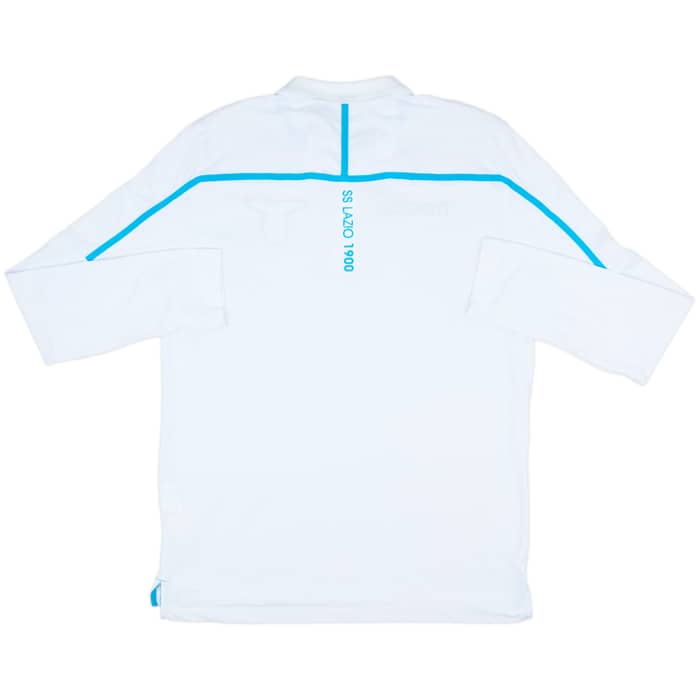 2018-19 Lazio Macron Polo L/S Shirt - 9/10 - (XXL)