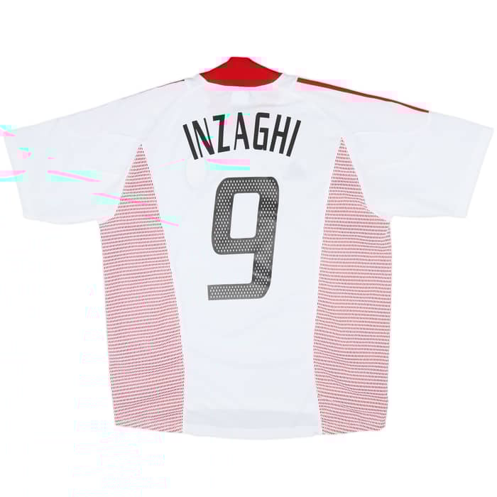 2002-03 AC Milan Away Shirt Inzaghi #9 - 9/10 - (L)