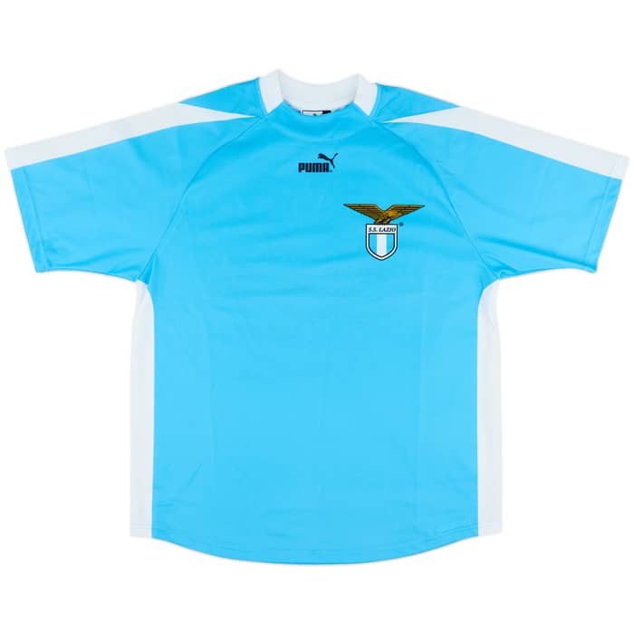 2003-04 Lazio 'Signed' Basic Home Shirt - 10/10 - (M)