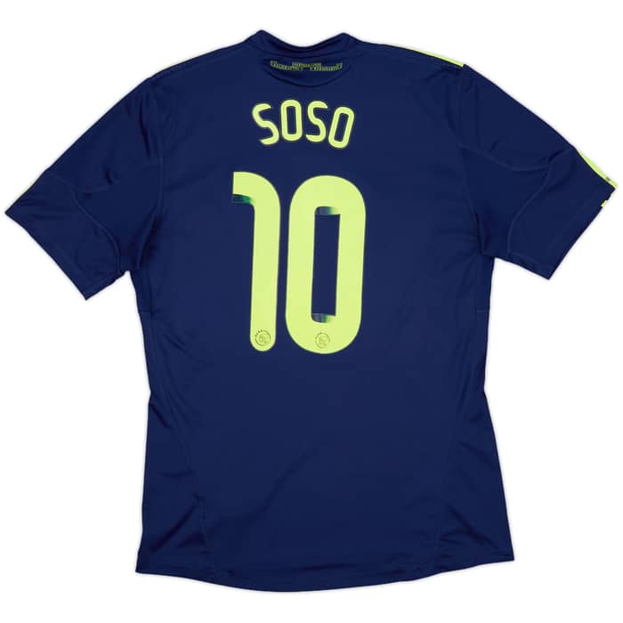 2010-11 Ajax Away Shirt Soso #10 - 8/10 - (M)