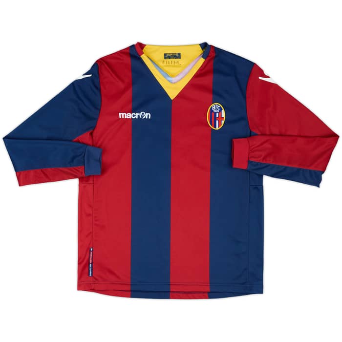 2011-12 2011-12 Bologna Home L/S Shirt #19 - 9/10 - (XS)
