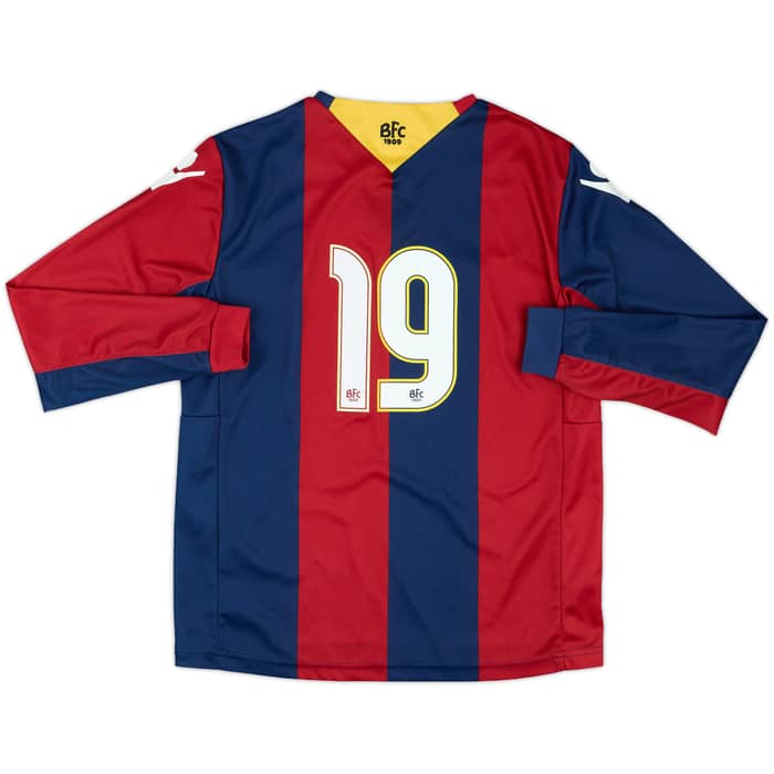 2011-12 2011-12 Bologna Home L/S Shirt #19 - 9/10 - (XS)