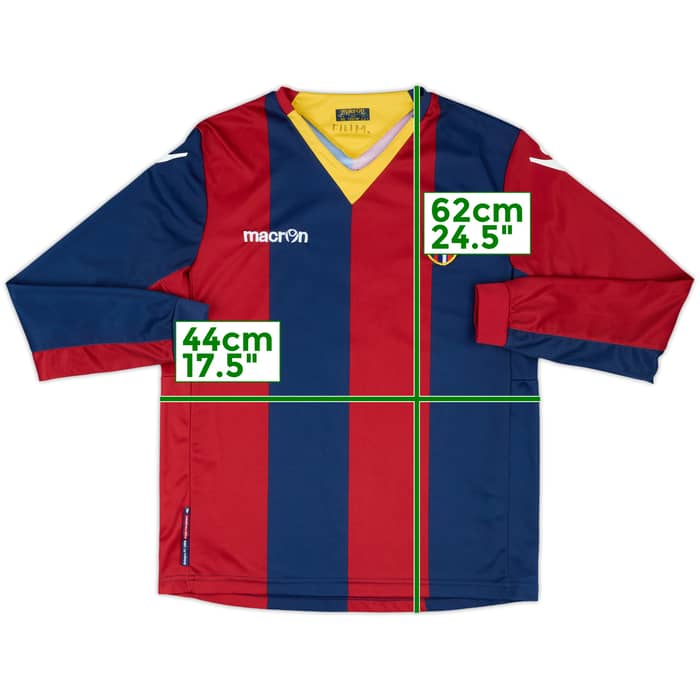 2011-12 2011-12 Bologna Home L/S Shirt #19 - 9/10 - (XS)