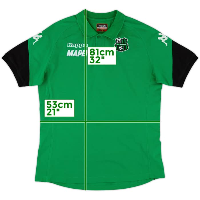 2017-18 Sassuolo Kappa Polo Shirt - 10/10 - (XXL)