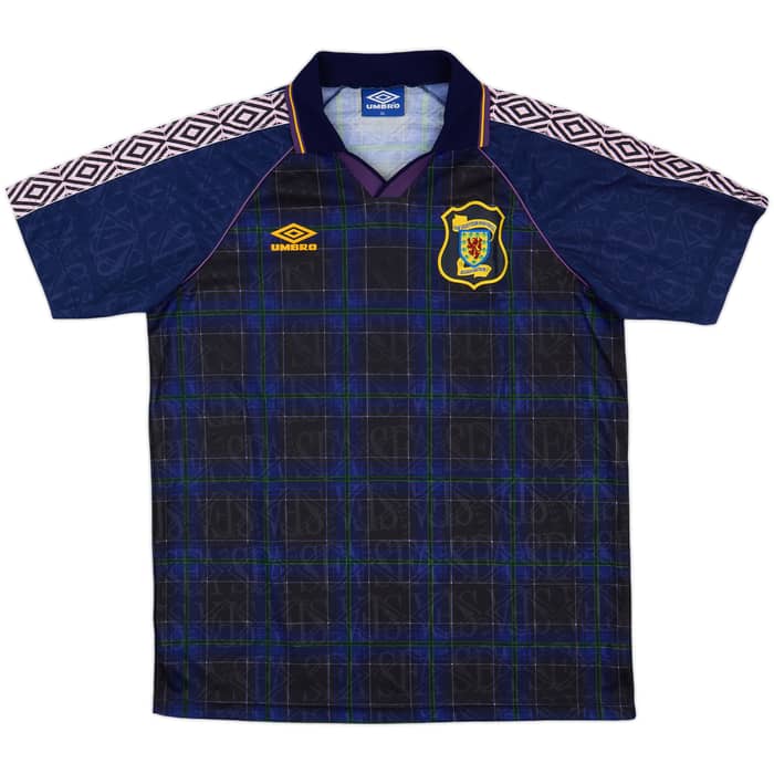 1994-96 Scotland Home Shirt - 8/10 - (XL)