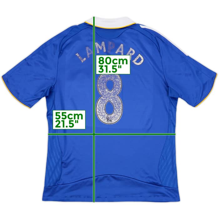 2008-09 Chelsea Home Shirt Lampard #8 - 4/10 - (L)