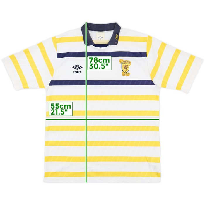 1988-91 Scotland Away Shirt - 8/10 - (M)