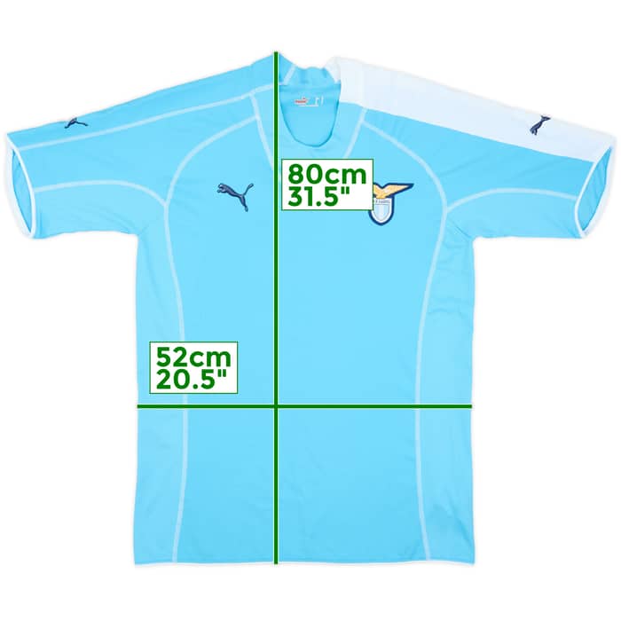 2005-06 Lazio Home Shirt - 8/10 - (L)