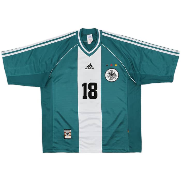 1998-00 Germany Away Shirt Klinsmann #18 - 6/10 - (L)