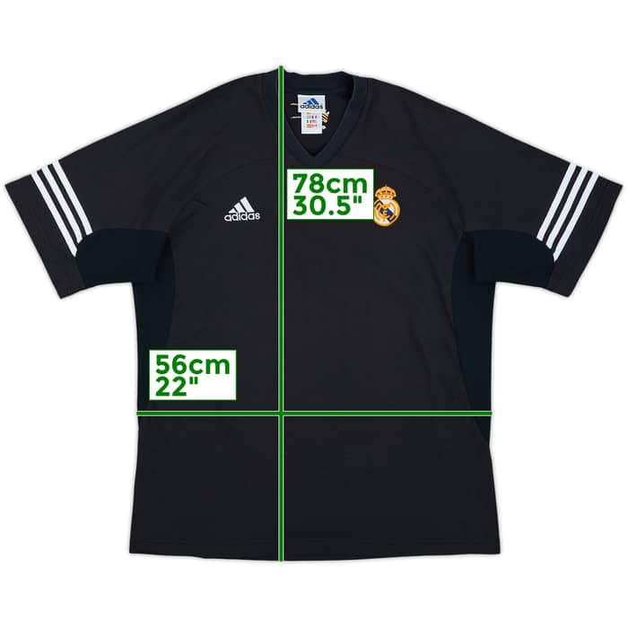 2002-03 Real Madrid adidas Training Shirt - 10/10 - (L/XL)