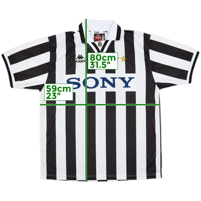 1995-97 Juventus Home Shirt - 8/10 - (XL)