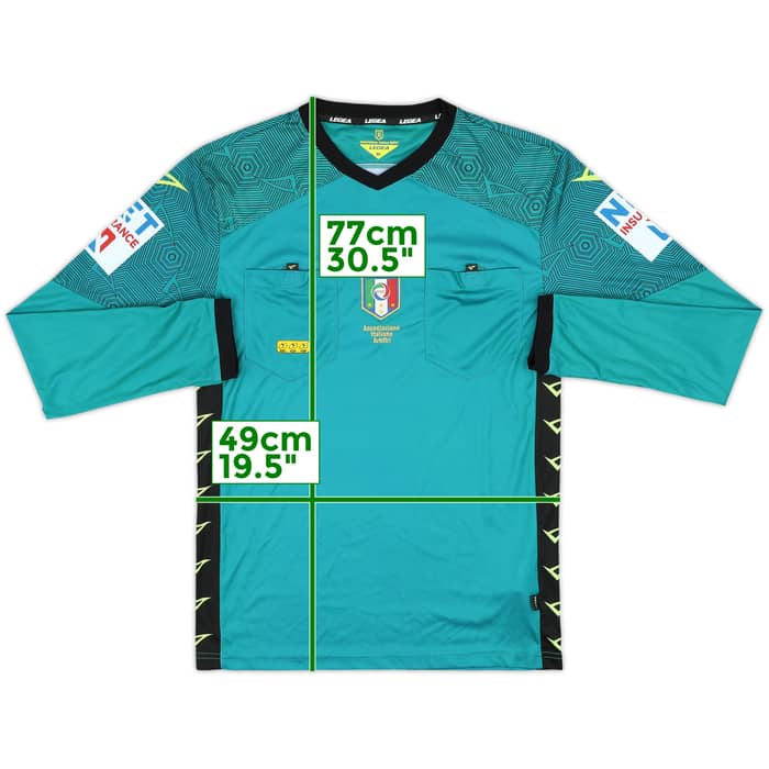 2021-22 Italy Legea Referee L/S Shirt - 9/10 - (M)
