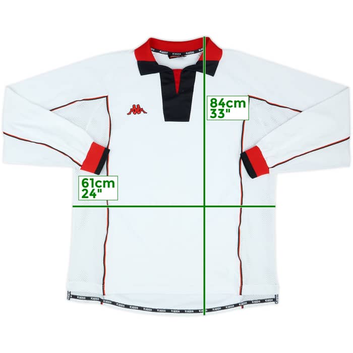 1990s Kappa Template L/S Shirt #14 - 6/10 - (XL)