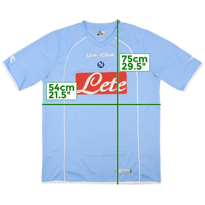 2006-07 Napoli Home Shirt - 5/10 - (L)