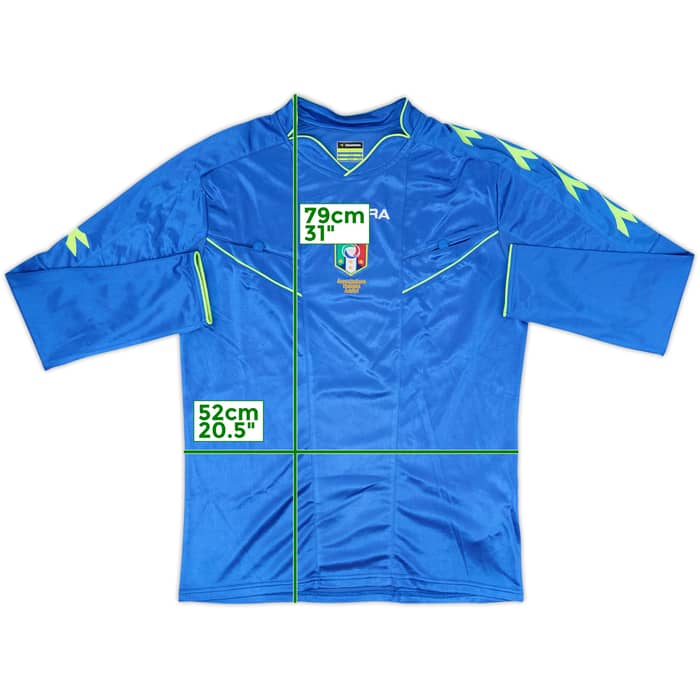 2000s Italy Diadora Referee L/S Shirt - 9/10 - (M)