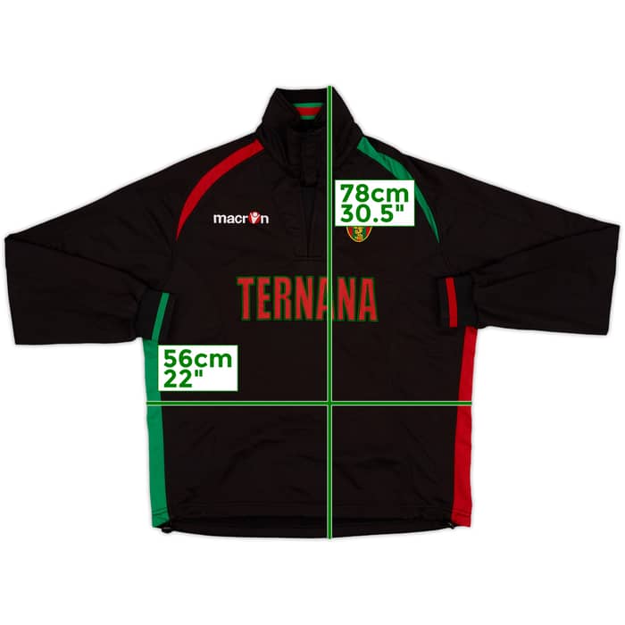 2005-06 Ternana Macron Player Issue Drill Top - 9/10 - (M)