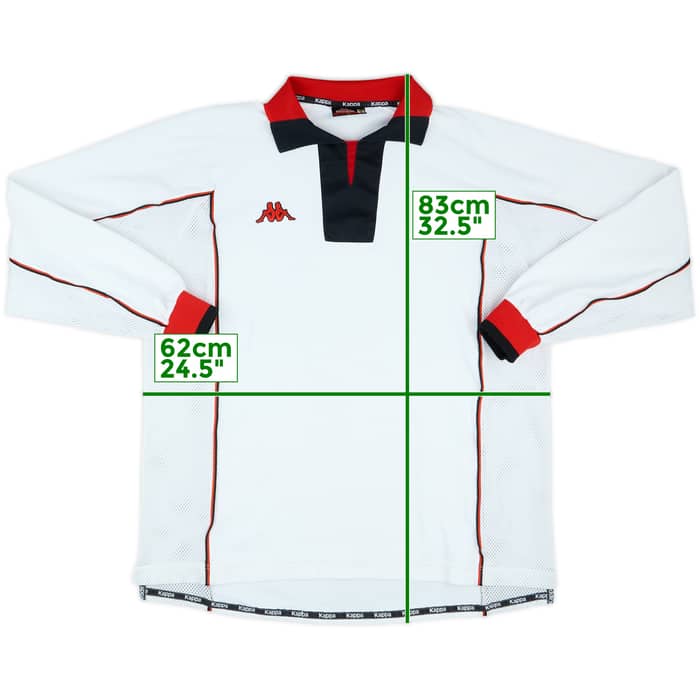 1990s Kappa Template L/S Shirt #18 - 6/10 - (XL)