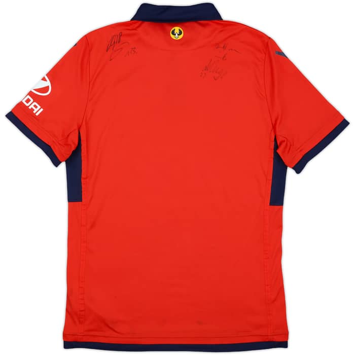 2017-18 Adelaide United signed Home Shirt - 5/10 - (M)