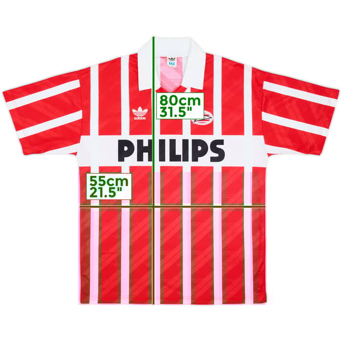 1990-92 PSV Home Shirt - 10/10 - (XL)