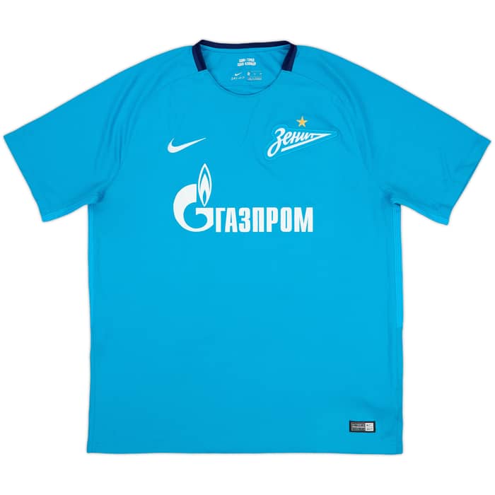 2017-18 Zenit St. Petersburg Home Shirt - 8/10 - (XL)