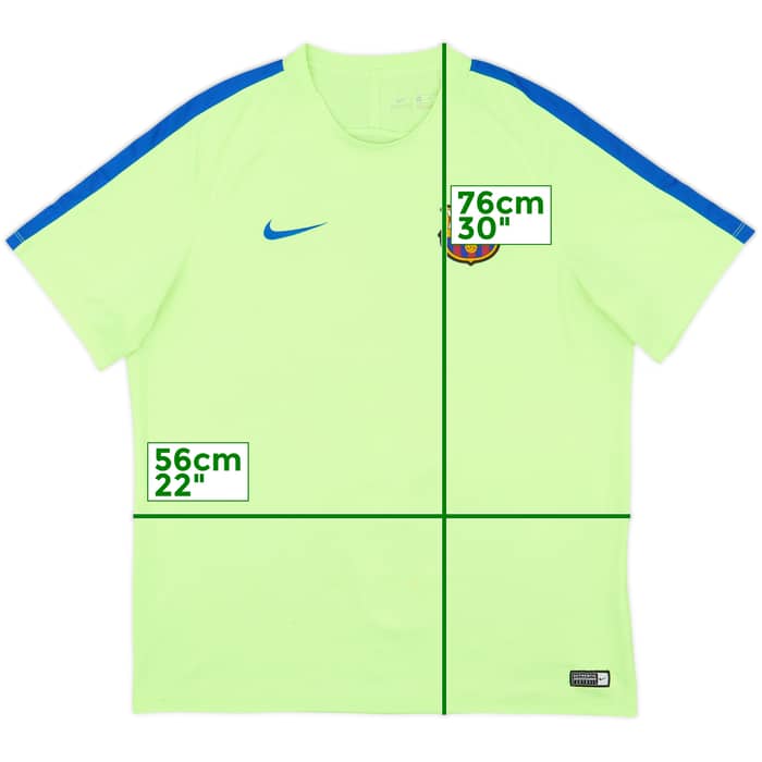 2017-18 Barcelona Nike Training Shirt #5 - 7/10 - (XL)