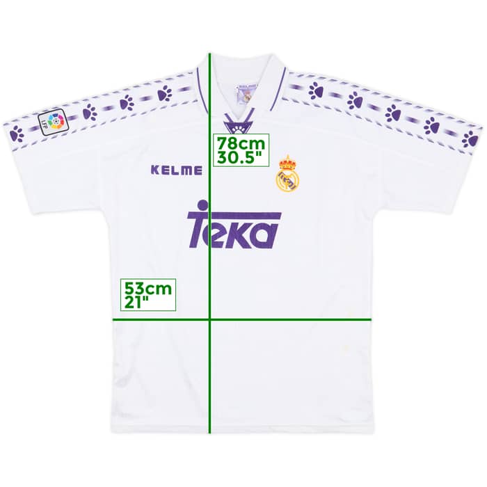 1996-97 Real Madrid Home Shirt - 7/10 - (M)