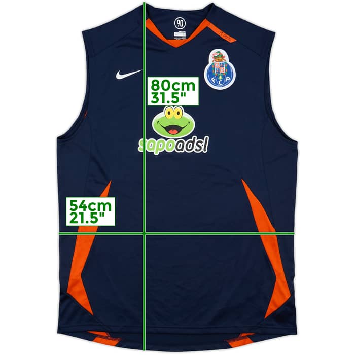 2007-08 Porto Nike Player Issue Training Vest - 10/10 - (L)