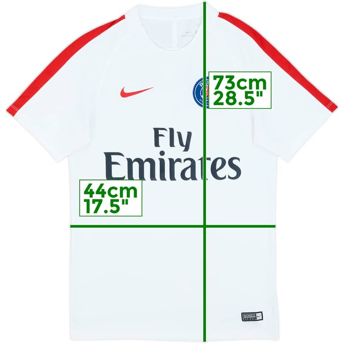 2016-17 Paris Saint-Germain Nike Training Shirt - 7/10 - (S)