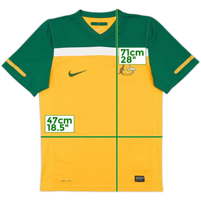 2010-11 Australia Home Shirt - 8/10 - (S)