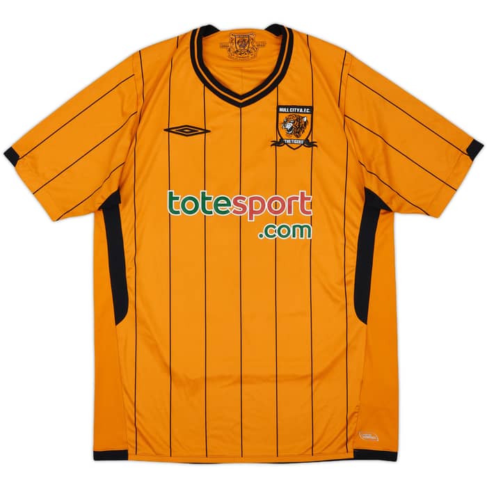 2009-10 Hull City Home Shirt Bullard #21 - 7/10 - (M)