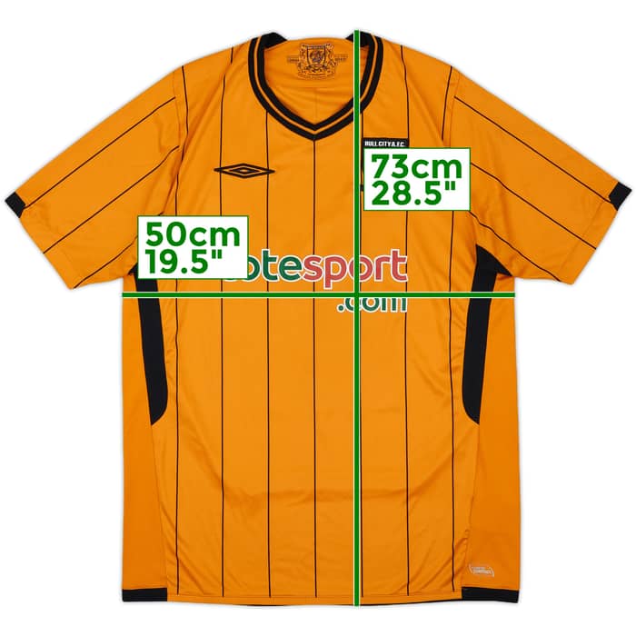 2009-10 Hull City Home Shirt Bullard #21 - 7/10 - (M)