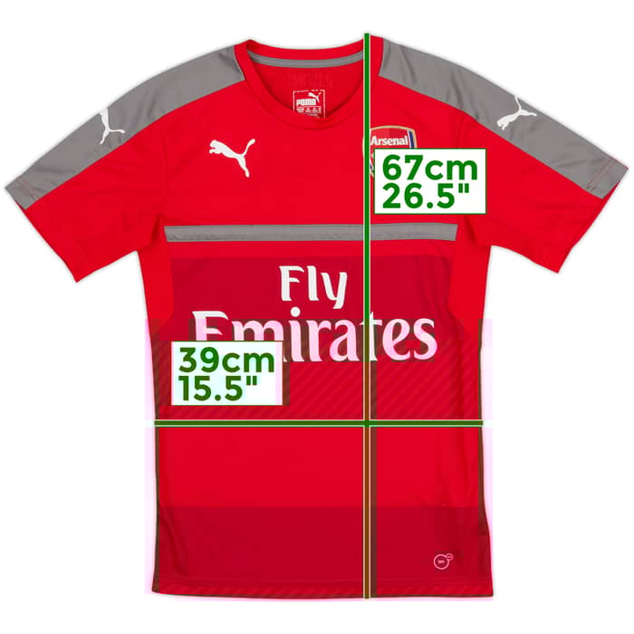 2016-17 Arsenal Puma Training Shirt - 8/10 - (XS)