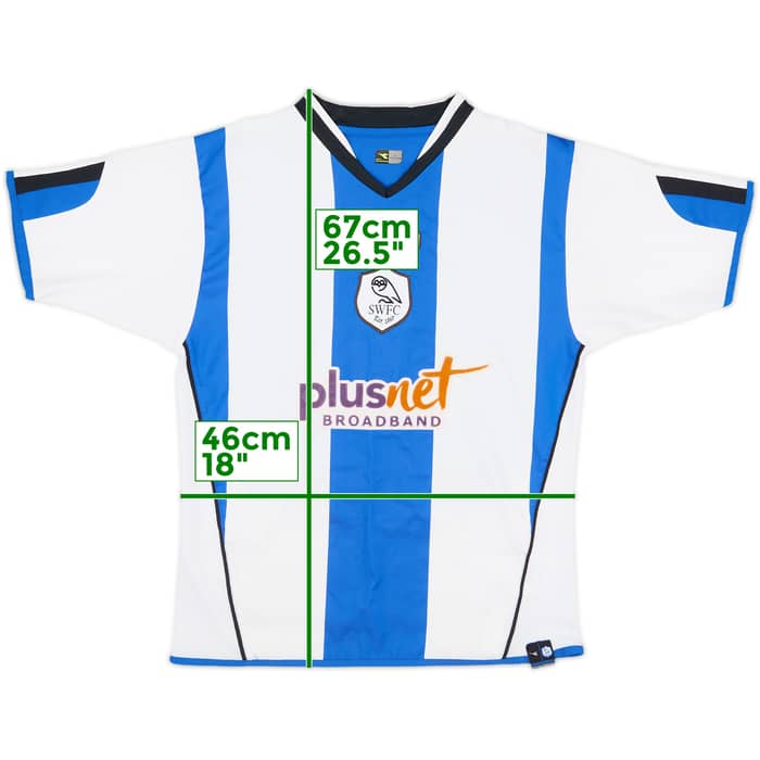 2005-07 Sheffield Wednesday Home Shirt - 7/10 - (M.Boys)