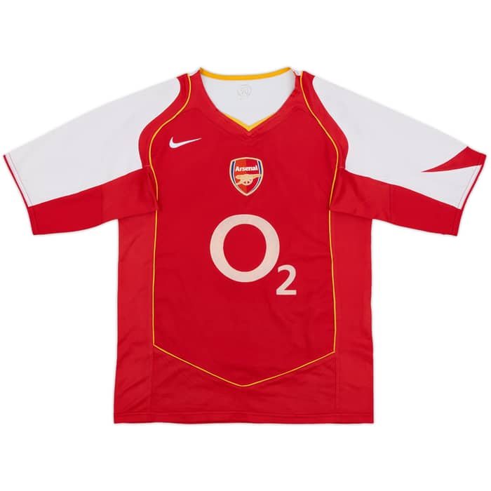 2004-05 Arsenal Home Shirt - 6/10 - (XL.Boys)