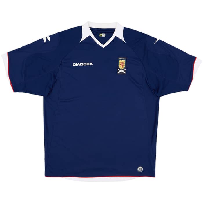 2008-09 Scotland Home Shirt - 9/10 - (XL)