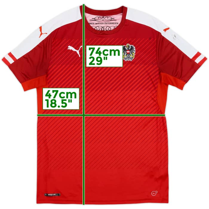 2016-17 Austria Home Shirt - 5/10 - (M)