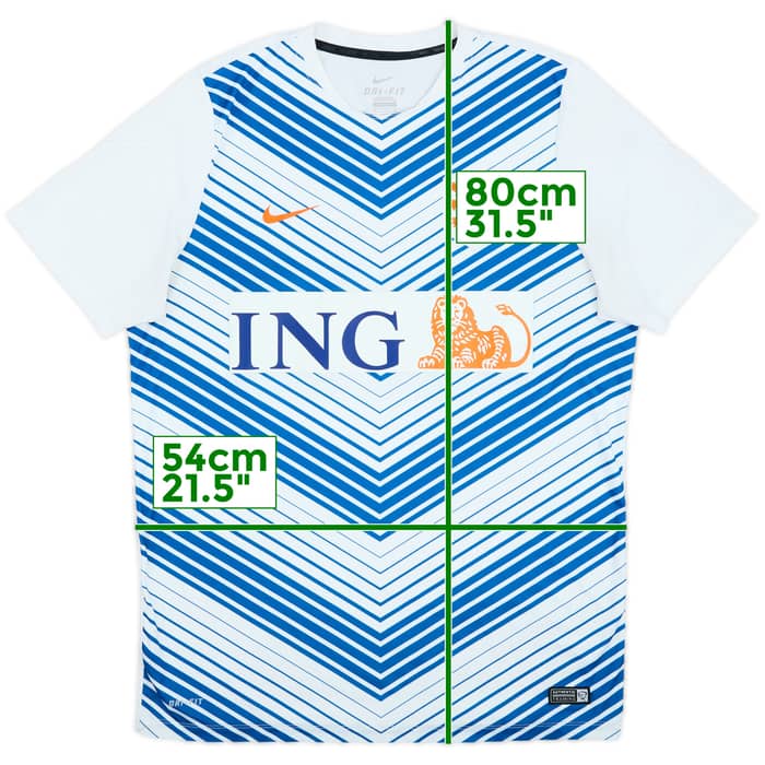 2014-15 Netherlands Nike Training Shirt - 8/10 - (XL)