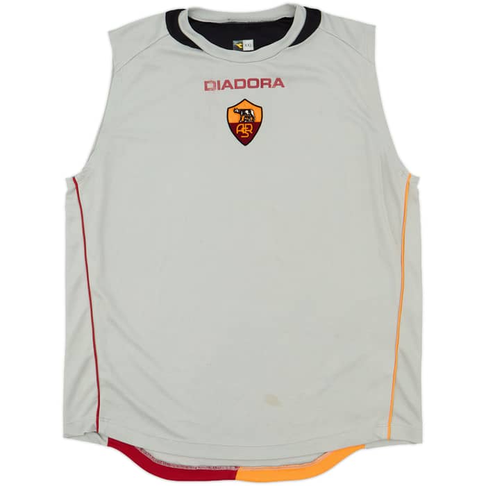 2006-07 Roma Diadora Training Vest - 6/10 - (XXL)