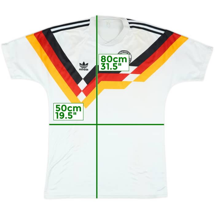 1988-90 West Germany Home Shirt - 6/10 - (L)