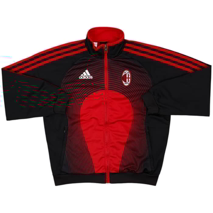2006-07 AC Milan adidas Track Jacket - 8/10 - (L.Boys)