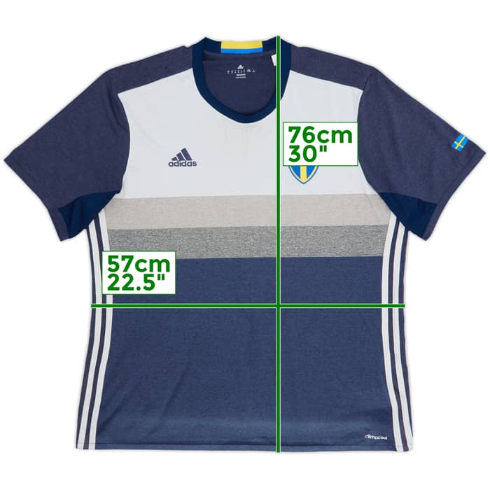 2016-17 Sweden Away Shirt - 6/10 - (XL)