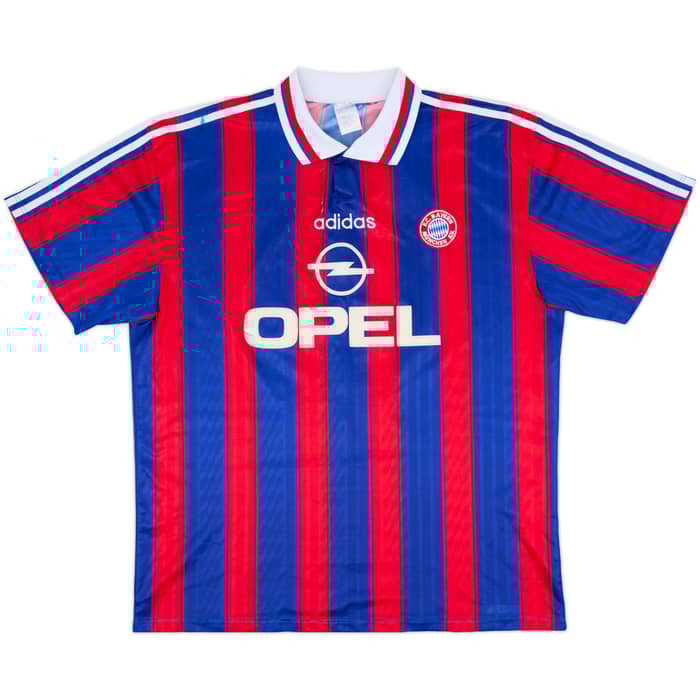 1995-97 Bayern Munich Home Shirt Zickler #21 - 5/10 - (XL)