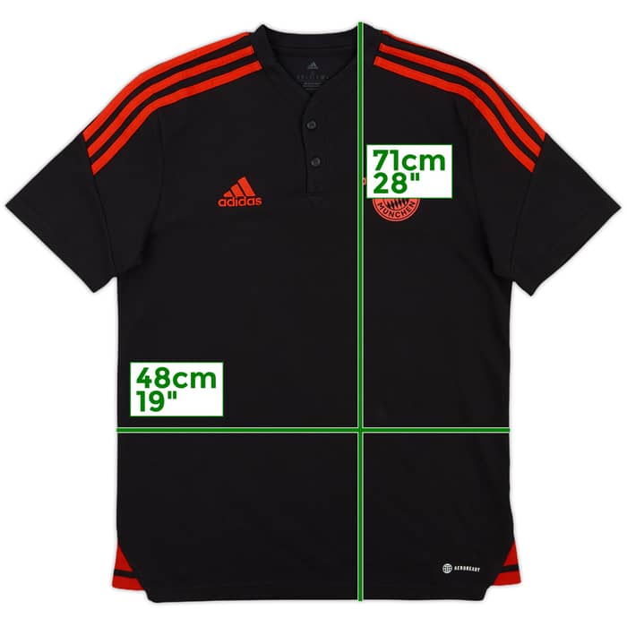 2022-23 Bayern Munich adidas Polo Shirt - 10/10 - (S)