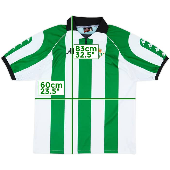 1998-99 Real Betis Home Shirt - 8/10 - (XL)