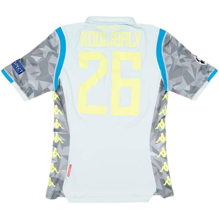 2018-19 Napoli Authentic Third Shirt Koulibaly #26 - 8/10 - (L)