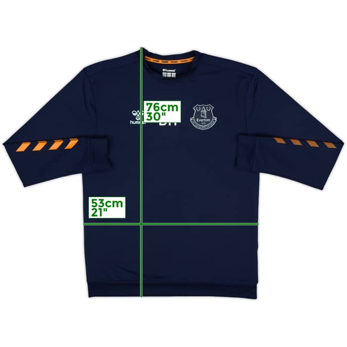 2020-21 Everton Hummel Sweat Top BH - 7/10 - (M)