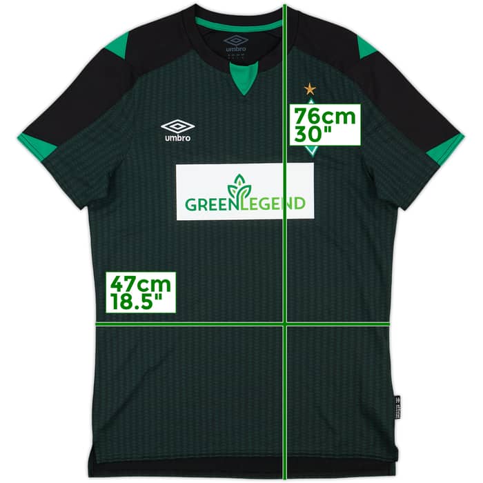 2021-22 Werder Bremen Third Shirt - 9/10 - (M)